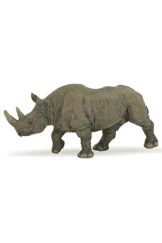 figurine de collection papo figurine rhinocéros noir