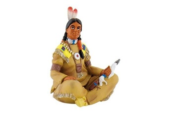 figurine de collection bullyland figurine world figurine indien avec hachette 6 cm