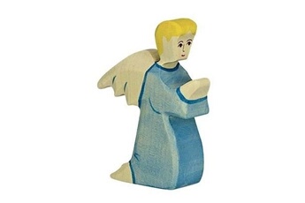 figurine de collection generique holztiger - 80301 - figurine - ange 2 - bleu