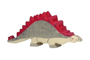figurine en bois stegosaure