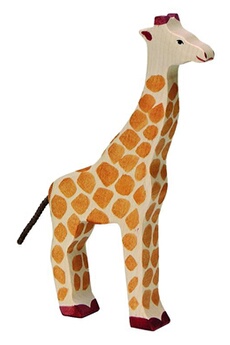 figurine de collection holztiger giraffe bois