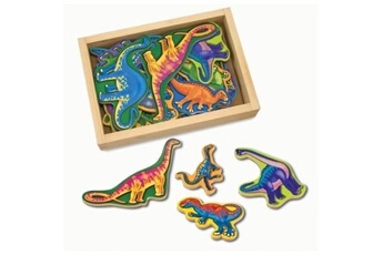 melissa & doug - 10476 - loisir creatif - wooden dinosaur magnets