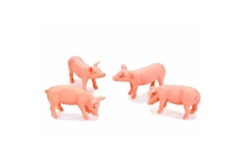 figurine de collection generique van manen 571905 kids globe - set de 4 cochons 1:32
