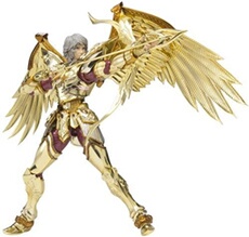 Saint Seiya Sagittarius Aeolus, The Legend Of Saint Seiya, Approx. 190mm, Painted Abs&pvc & Die-cast, Fully Articulated Figure
