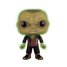 Funko - Suicide Squad POP! Heroes Vinyl Figurine Killer Croc Glow In The Dark 9 cm