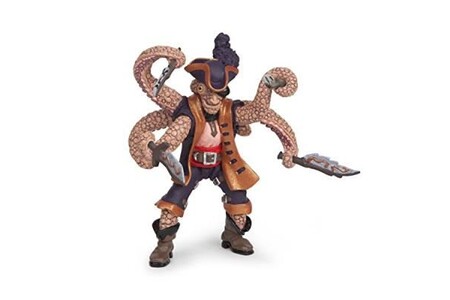 Figurine de collection Papo - 39464 - figurine - pirate mutant pieuvre