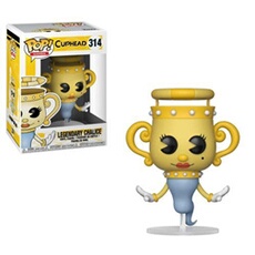 Figurine Pop vinyl Games Cuphead Legendary ghost Chalice