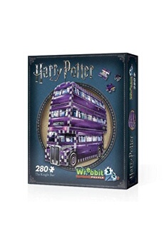 figurine de collection wrebbit puzzle 3d 280 pièces le magicobus harry potter