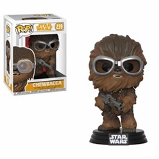 Figurine Pop Han Solo A Star Wars Story Chewbacca avec lunettes 9 cm