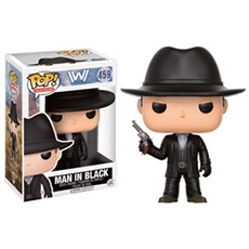 Figurine Pop Westworld L'homme en Noir 9 cm