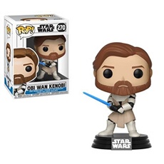 Figurine Pop Bobble Star Wars Clone Wars Obi Wan Kenobi