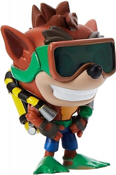 Figurine Funko Pop Vinyl Games Scuba Crash