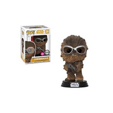 Figurine Funko Pop! N°239 - Star Wars Solo - Chewbacca floqué avec lunettes