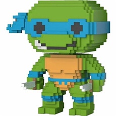 Figurine tmnt - leonardo 8-bit 10cm
