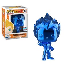 Figurine Pop Animation Dragon Ball Z Vegeta Bleu chrome Exclusivité Fnac