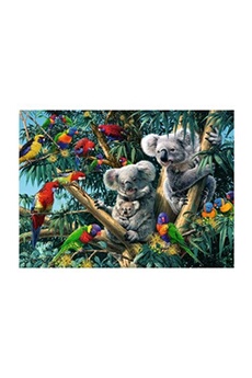 puzzle ravensburger puzzle 500 pièces koalas dans l'arbre