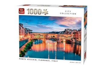puzzle king puzzle ponte vecchio florence 1000 pièces