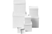 GENERIQUE Creotime boîtes Carton carré 7,5-23 cm blanc 7 pièces photo 1