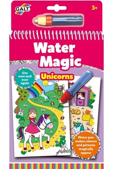 autres jeux créatifs galt kit créatif water magic licorne