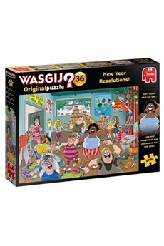 puzzle diset puzzle 1000 pièces wasgij original 36 new year resolutions !