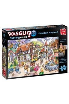 puzzle diset puzzle 1000 pièces wasgij mystery 20 mountain mayhem !