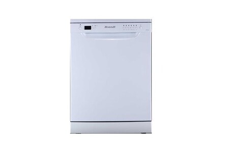 Lave-vaisselle Brandt DFP127ADW - Lave-vaisselle - largeur : 59.8 cm - profondeur : 58 cm - hauteur : 84.5 cm - blanc