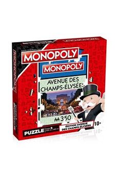 puzzle winning moves puzzle 1000 pièces monopoly champs-elysées