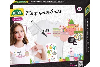 autres jeux créatifs lena pimp your shirt kit de créations artistiques pour t shirt