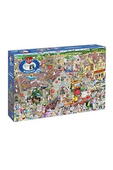 puzzle gibson puzzle carton 1000 pièces i love weddingss multicolore