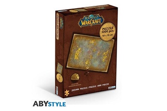 puzzle abysse corp puzzle - world of warcraft - carte d'azeroth 1000 pièces