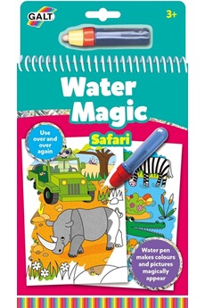 autres jeux créatifs galt kit créatif water magic safari