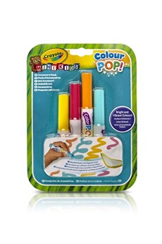 autres jeux créatifs crayola recharge 4x feutres colour pop!