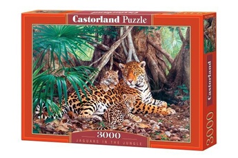 puzzle castorland jigsaw jaguars in the jungle 3000 pièces