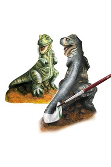 autres jeux créatifs ses creative moulage de plâtre et peinture t-rex