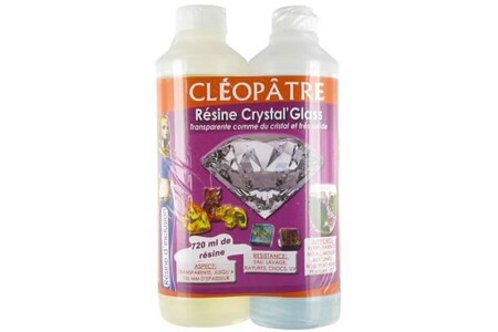 Autres jeux créatifs GENERIQUE Résine Crystal'Glass - 720 ml