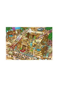 puzzle d-toys puzzle 1000 pièces : cartoon collection - pyramide d'egypte, dtoys
