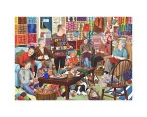Puzzle 1000 Pièces : Knit & Natter, The House of Puzzles