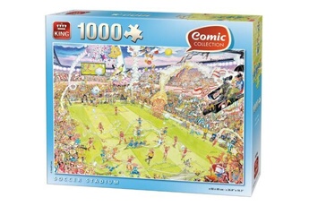 puzzle king puzzles king 1000 scie sauteuse morceau stade de football