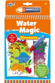 autres jeux créatifs galt kit créatif water magic dinosaures