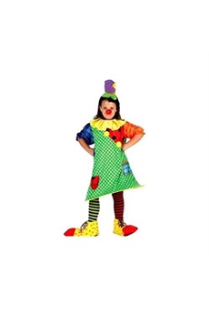 déguisement enfant unknown déguisement clown pour fille - 7/9 ans - multicolore - générique 6754
