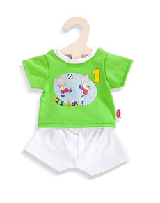 ensemble de vêtements de poupée football 28-35 cm