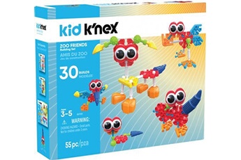 autres jeux d'éveil k'nex kit kid k'nexzoo friends junior 55 pièces