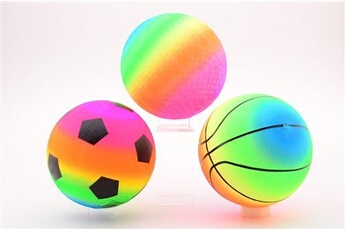 autres jeux d'éveil johntoy rainbow ball taille 5 3 assorties