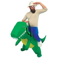 Costume Auto Gonflable - A Dos de Dinosaure