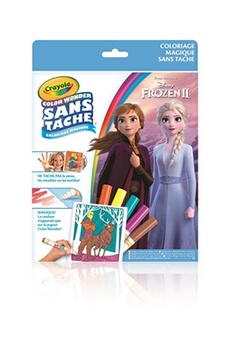 autres jeux créatifs crayola kit coloriage color wonder la reine des neiges 2