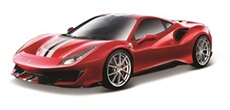 Voiture Ferrari 488 Pista 1:24 Rouge