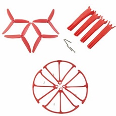 1 Set Trains d'atterrissage et l'hélice et Housse de protection pour Hubsan X4 H502S H502E