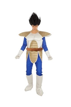 Déguisement Végéta Adulte Licence Officielle Dragon Ball Z - Bleu - S