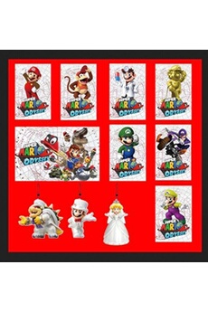 Carte à collectionner GENERIQUE Carte d'impression de carte Amiibo NFC pour Super Mario Odyssey-10PCS