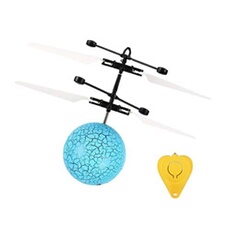 2019 Volant Rc Electrique Boule Led Clignotant Avion Léger Hélicoptère à Induction Jouet aloha4037